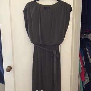 Olive green dress